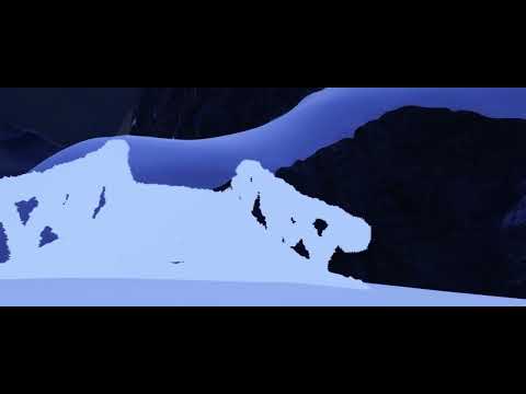 MMD - Snow Stairs Collapse test