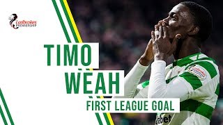 ⚽️ GOAL: Weah makes it 300 domestic goals for Celtic under Brendan Rodgers!