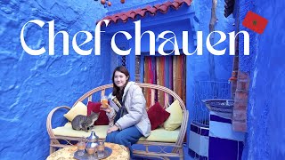 จองห้องแต่ได้ บ้านทั้งหลัง! ที่ Chefchauen เมืองสีฟ้า 모르고 집을 통째로 빌려버린 쉐프샤우엔 + 카타르 Qsuite 리뷰!