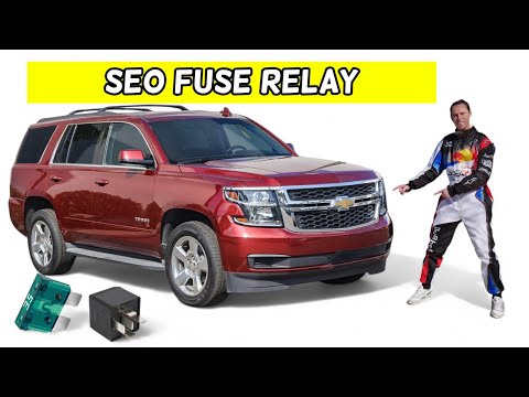 CHEVROLET TAHOE SUBURBAN SEO RETAINED ACCESSORY POWER FUSE RELAY LOCATION REPLACEMENT 2015 2016 2017