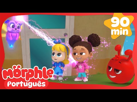 A Família Transformadora 🌟👨‍👩‍👧 | Maratona do Morphle! | Desenhos Animados Infantis em Português