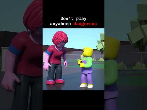 Don't play anywhere dangerous #animation #roblox
