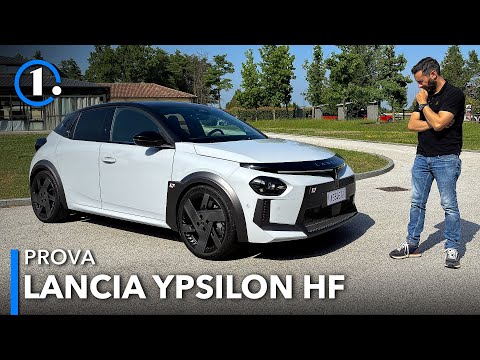 Lancia Ypsilon HF 🇮🇹 LA PROVA | 280 CV messi giù proprio bene!