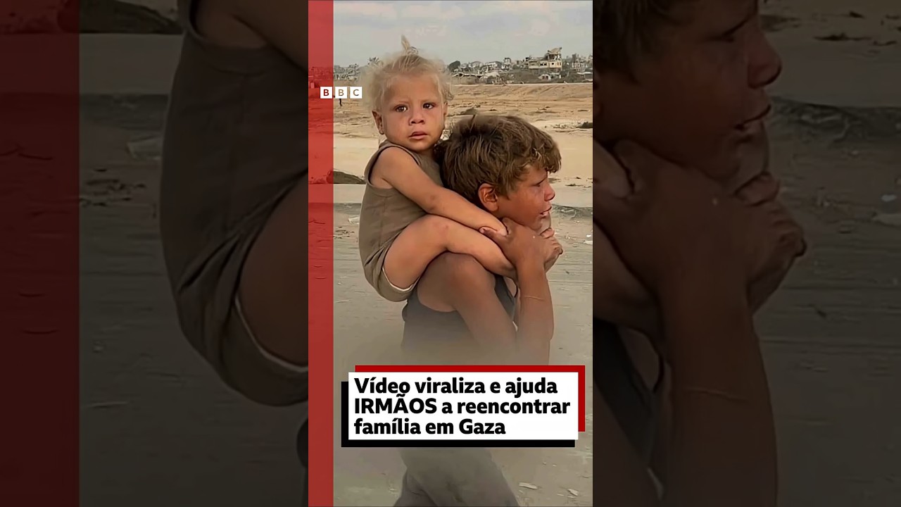 Vídeo viraliza e ajuda irmãos a reencontrar família em Gaza
