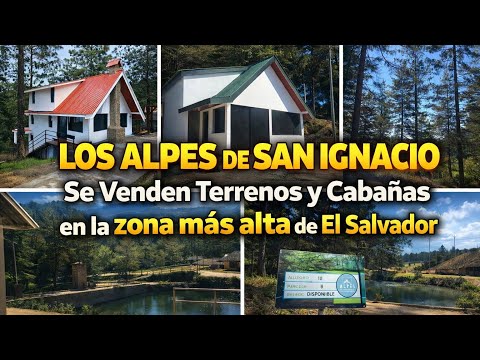 😱 Así se vive en la zona MÁS ALTA de El Salvador 🇸🇻 | Parcelas y cabañas en venta