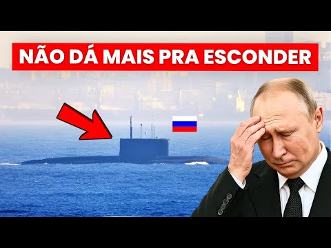 O que aconteceu com esse SUBMARINO RUSSO foi HUMILHANTE