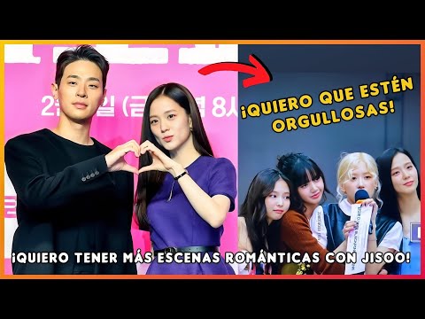 🌹Park Jung-min CONFIESA que le hubiese gustado tener más Escenas románticas con JISOO en NEWTOPIA