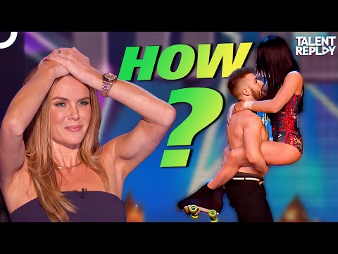 Did This Roller-Skating Stunt Go TOO FAR? | Billy & Emily on BGT