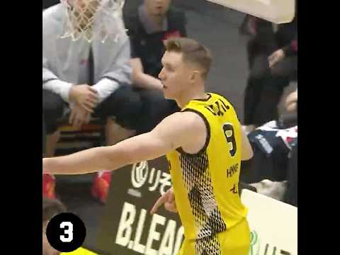 #AkatsukiJapan に欠かせない大黒柱🇯🇵🗼 ⛹️‍♂️TOP5 PLAYS｜東京SR#8 #ジョシュホーキンソン （PF・C｜208cm）