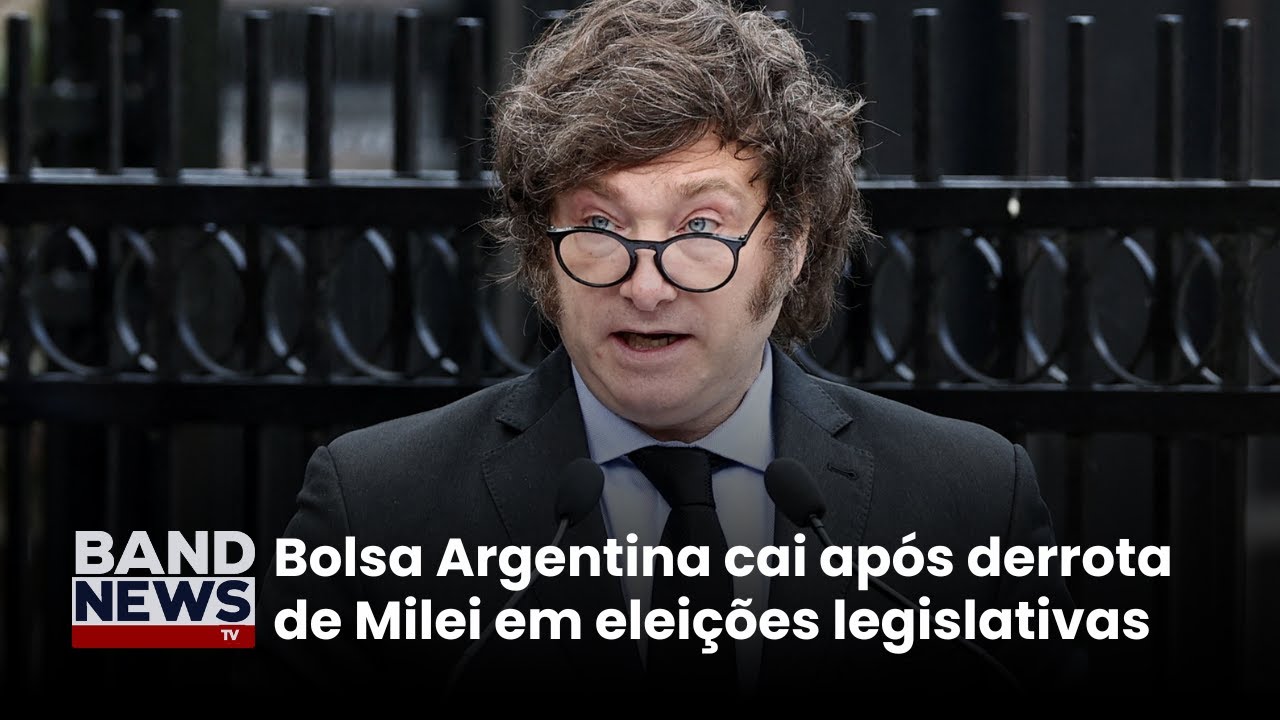 Bolsa Argentina despenca 11 no pré mercado | BandNews TV