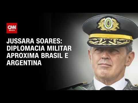 Jussara Soares: Diplomacia militar aproxima Brasil e Argentina | CNN 360º