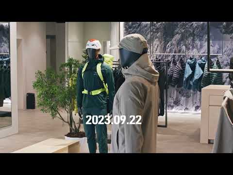 ARC'TERYX Osaka Shinsaibashi Brand Store Pre opening