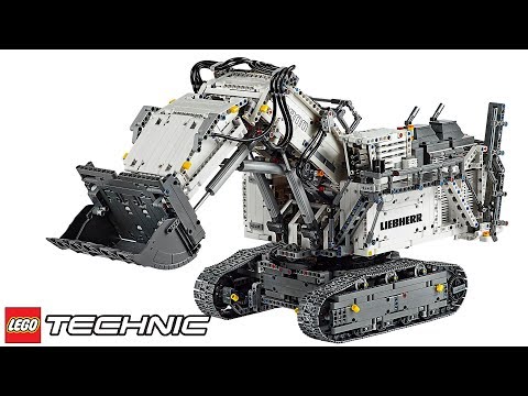ЛЕГО ТЕХНИК МОНСТР 42100 Liebherr R9800 ПОДРОБНЫЙ ОБЗОР