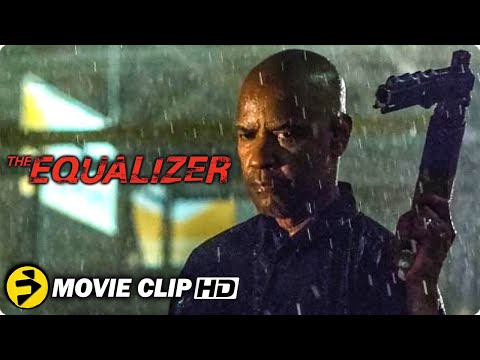 THE EQUALIZER | Nail Gun Final Fight | Denzel Washington