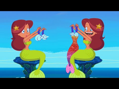 ZIG e SHARKO 🌴 VÍTIMA DA MODA 👗 Zig e Sharko Brasil | Desenho Animado em português