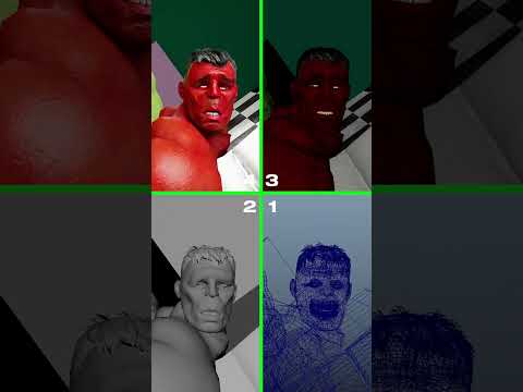 Steps to making Hulk's dream massage..! #shorts