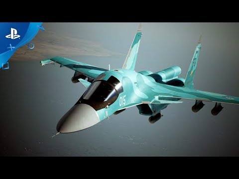 Ace Combat 7: Skies Unknown - Su-34 Aircraft Trailer | PS4, PS VR
