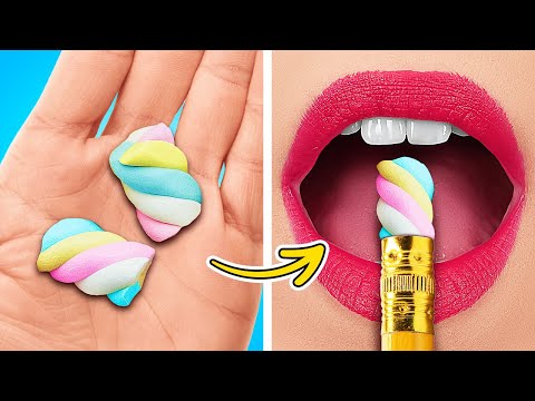 NEW 123 GO! How To Sneak Candies In School! 🍬📚 Smart Hacks For Students!