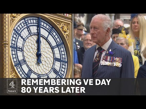 ‘We will never forget’: UK marks 80 years since VE Day