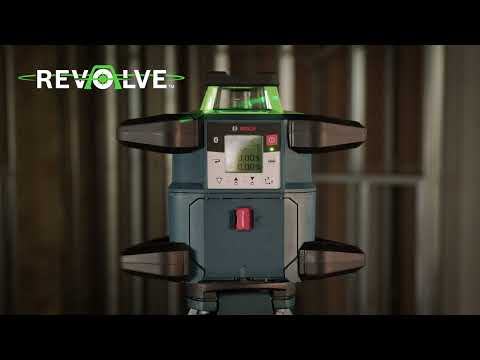 Bosch Green Beam Revolve 4000 Horizontal/ Vertical Rotary Laser