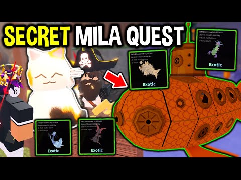 DO THIS NOW For SECRET MILA QUEST in Roblox Fisch..