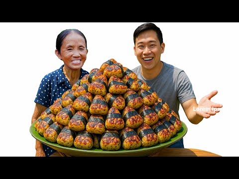 Bà Tân Vlog - Lần Đầu Làm Mâm Cơm Nắm Trộn Rong Biển Hàn Quốc Khổng Lồ