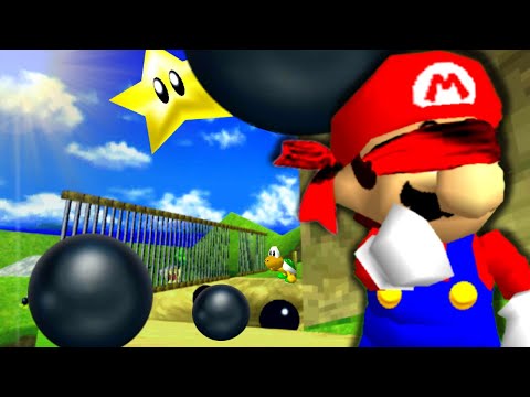 MARIO 64 PERO COMPLETAMENTE A CIEGAS