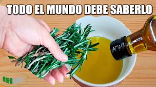 Romero con Aceite de Oliva,  para qué  sirve?
