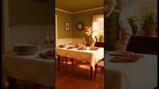 Wenn Männer abräumen: Tischdecke-Methode 😂🍽️🍷