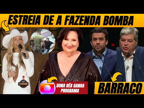 💣 Dona Déa ganha programa + Datena alega legítima defesa por cadeirada + Estreia de A Fazenda bomba