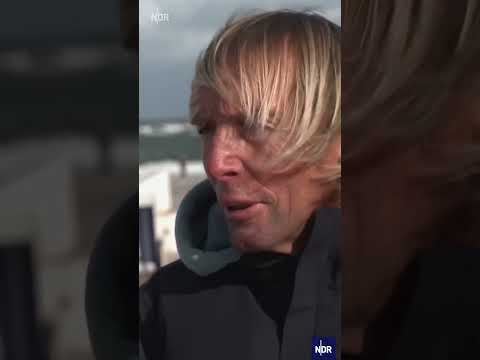 Typisch Norden: Strandmüllsammler Jürgen auf Sylt  #ndr #ndrdoku #sylt #shorts