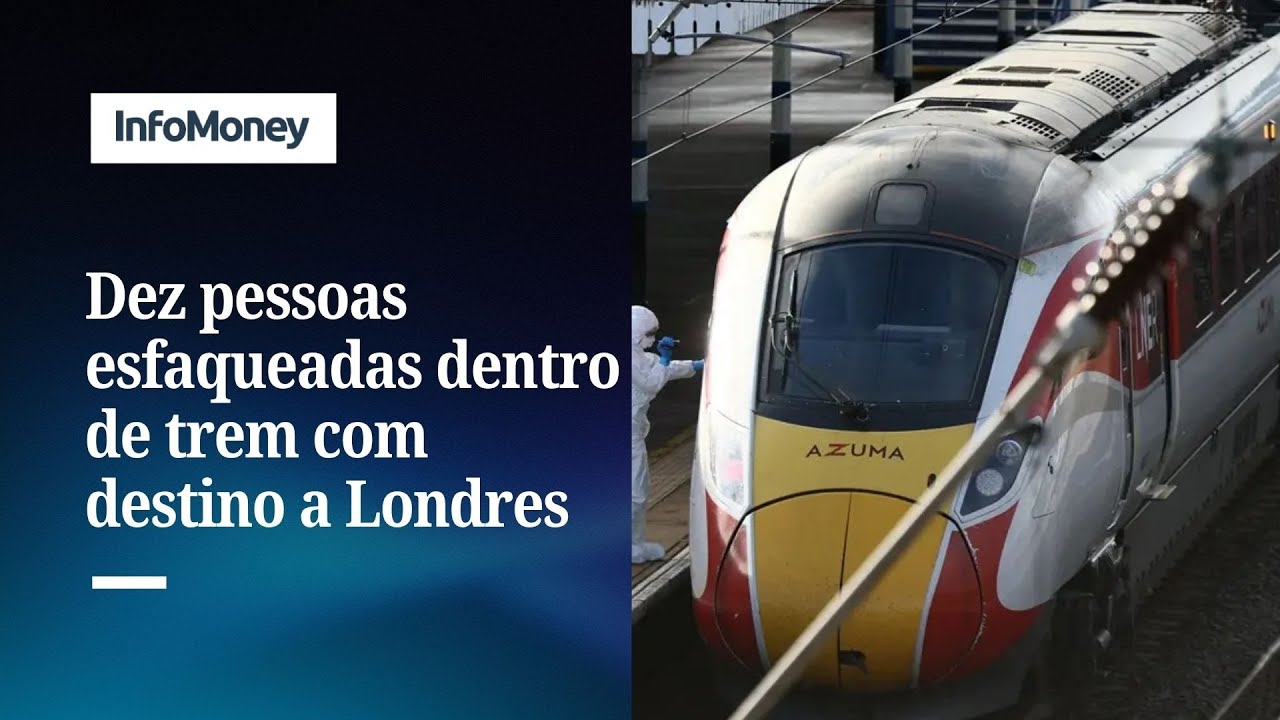 Dez feridos emataque com facaem trem de Londres
