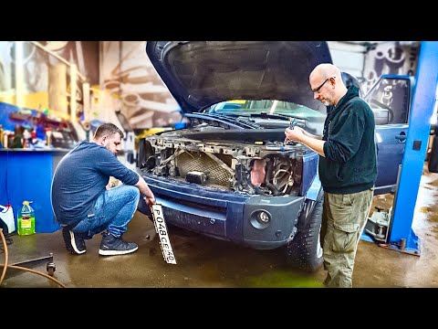Крутые опции в старом Land Rover! Олег может всё!