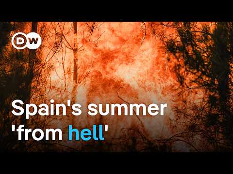 YouTube video thumbnail: Deadly Wildfires Across Spain: Where Are the Worst-Affected Areas?