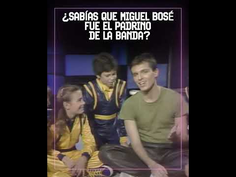 ¿Sabía que Miguel Bosé fue el padrino de LA BANDA?