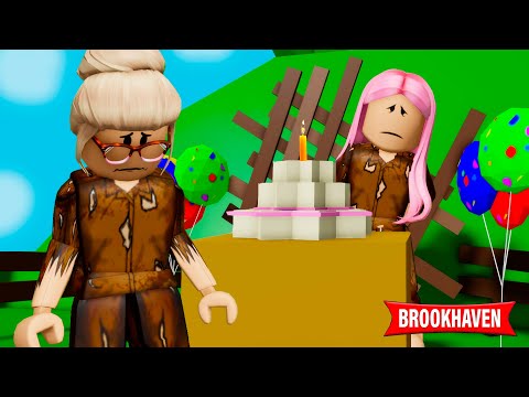 O ANIVERSÁRIO MAIS POBRE DE BROOKHAVEN! Historinha Brookhaven - ROBLOX