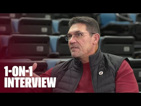 Wshington Commanders: 1-on-1 interview with HC Ron Rivera video clip