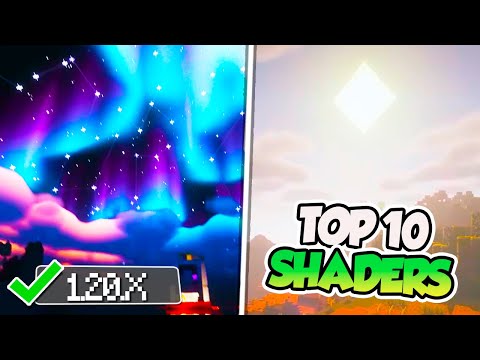 👉 TOP 10 Mejores SHADERS para MINECRAFT |【1.20.1 ➤ 1.20】🌟