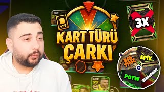 ÇARKIN SEÇTİĞİ KART TÜRÜNE GÖRE KADRO KURDUM! KAZANAMAZSAM 3 EPİK SİLİYORUM! eFootball Mobile 2025