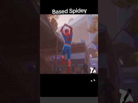 Spidey Gets BASED 😶🌫️🥵🥶 #spiderman #shorts #based