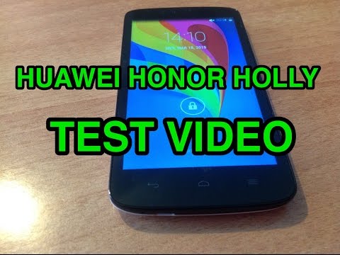 (ITALIAN) Huawei Honor Holly - test video fullHD