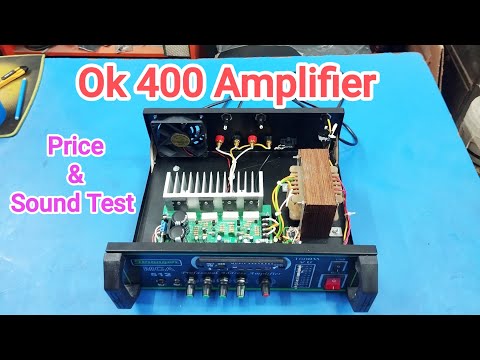 Ok 400 Amplifier (Price & Sound Test) #amplifier 