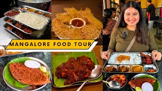 EPIC Non-Veg Food in MANGALORE | Fish Meals, Prawns Ghee Roast, Kori Roti, Chinese & More | 4K