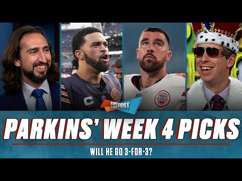 Chiefs will ‘embarrass the media’, Bears get hot, Parkins’ Picks for Week 4 | FIRST THINGS FIRST