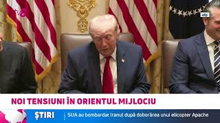 Noi tensiuni în Orientul Mijlociu: SUA a bombardat Iranul după doborârea unui elicopter Apache