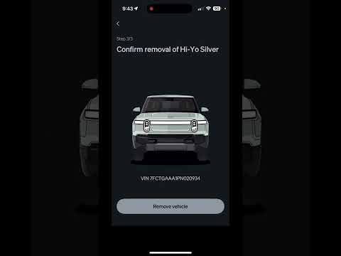How To Delete Your Rivian Ownership
