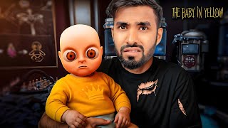 THIS HORROR BABY IS BACK AGAIN  - TECHNO GAMERZ HORROR GAME - BABY IN YELLOW