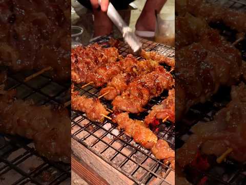 Thịt kim tiền nướng ấm áp khói bay #tumayman #thitkimtiennuong