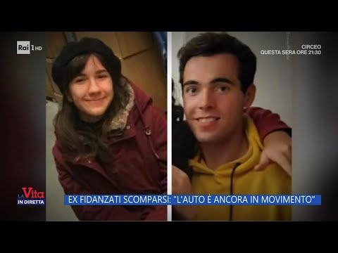 Ex fidanzati scomparsi, l'auto è ancora in movimento - La vita in diretta 14/11/2023