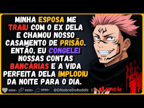🗿🍷Minha esposa me traiu com o ex dela e chamou nosso casamento de prisão. Então eu...